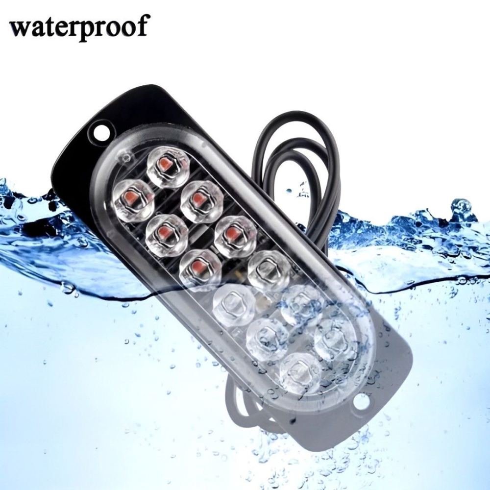 汽車改裝LED側邊燈,卡車改裝警示燈,工程車車門警示燈-細節圖3