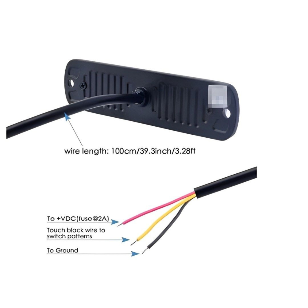 汽車改裝LED側邊燈,卡車改裝警示燈,工程車車門警示燈-細節圖4