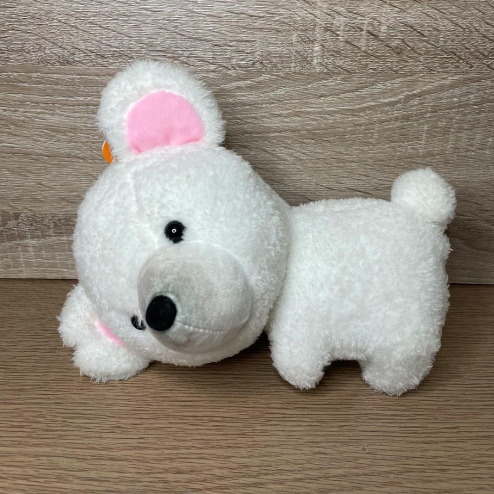 可愛北極熊絨毛娃娃,雪白北極熊毛絨玩具,收藏玩偶,21cm-細節圖2