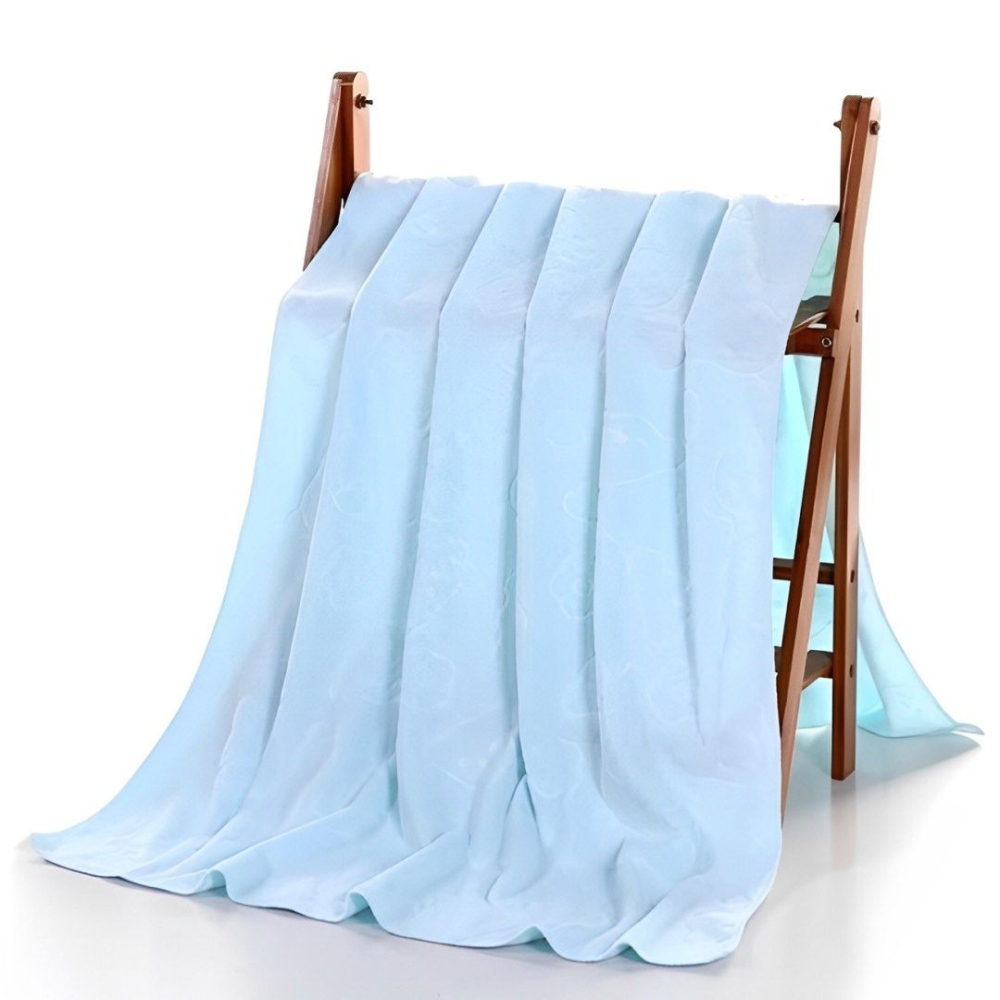 小熊壓花浴巾,沐浴吸水大毛巾,浴室柔軟洗澡巾-細節圖9