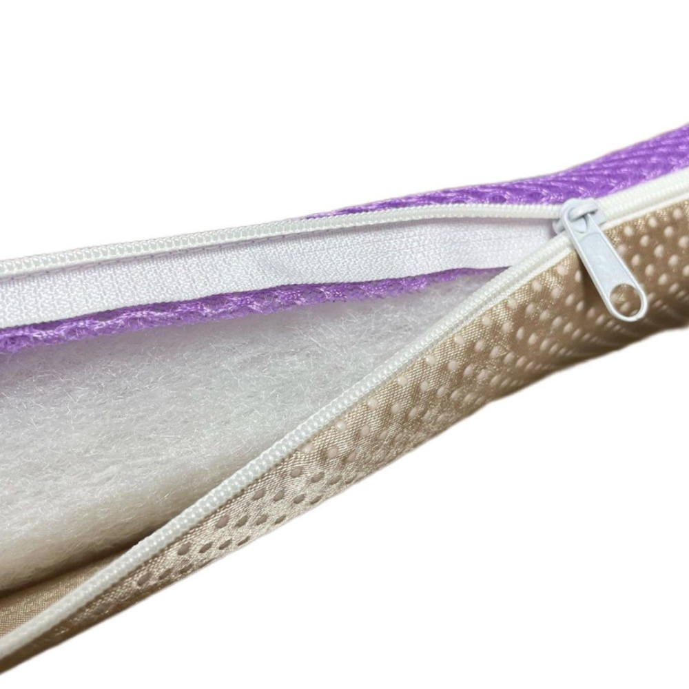 紫色透氣坐墊,防滑椅子防滑墊,居家柔軟止滑坐墊-細節圖2