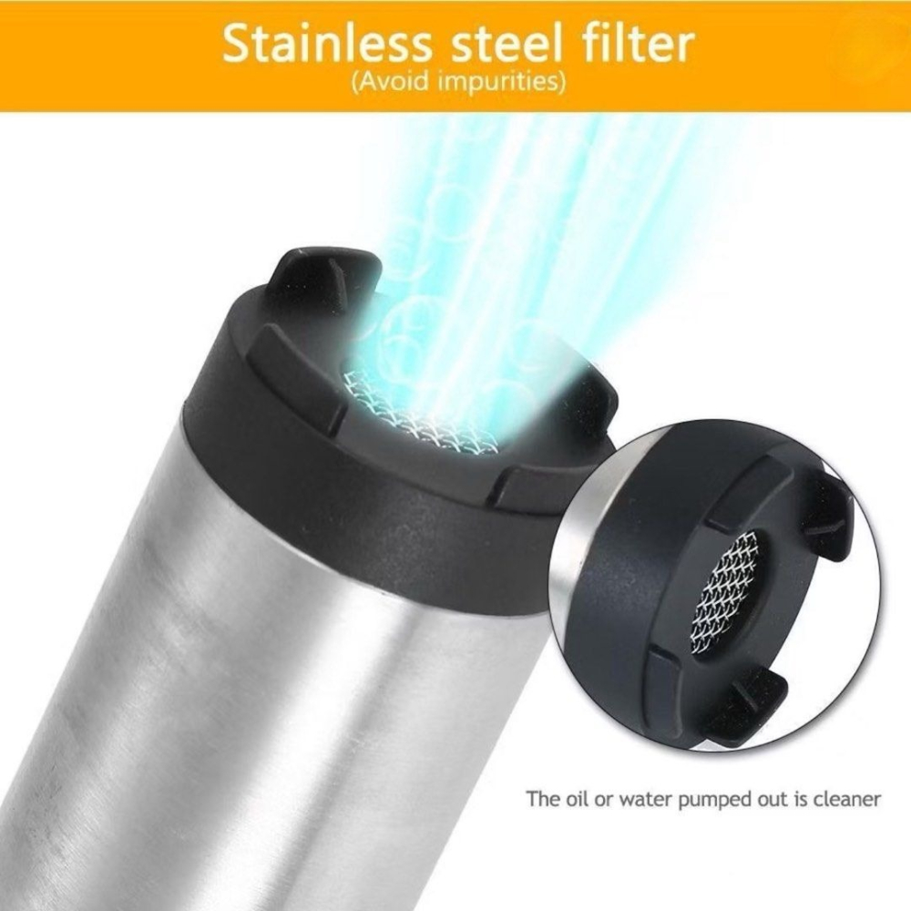 12V電動直流抽油泵,微型柴油輸油吸油汞,自動抽水機-細節圖4