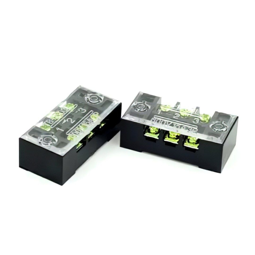 TB-1503L接線端子接線器,600V/15A/3P接頭排柱固定式接線板,配電接線盒-細節圖2
