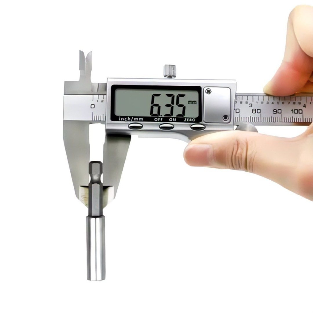 1/4帶磁性強磁連接桿,6.35mm套筒電動螺絲刀連接桿,快速轉接頭延長桿-細節圖2