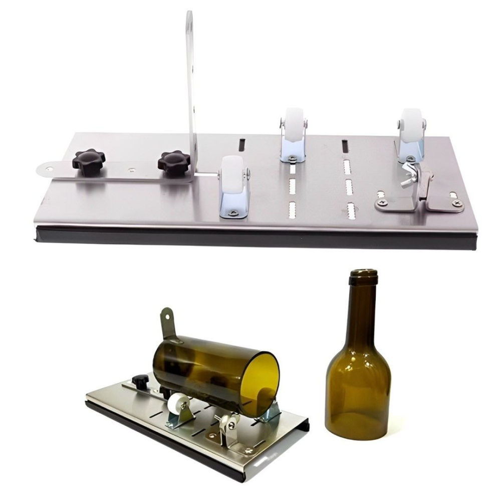 不鏽鋼玻璃瓶切割器,DIY酒瓶切割器,玻璃瓶切割工具,割瓶器-細節圖2
