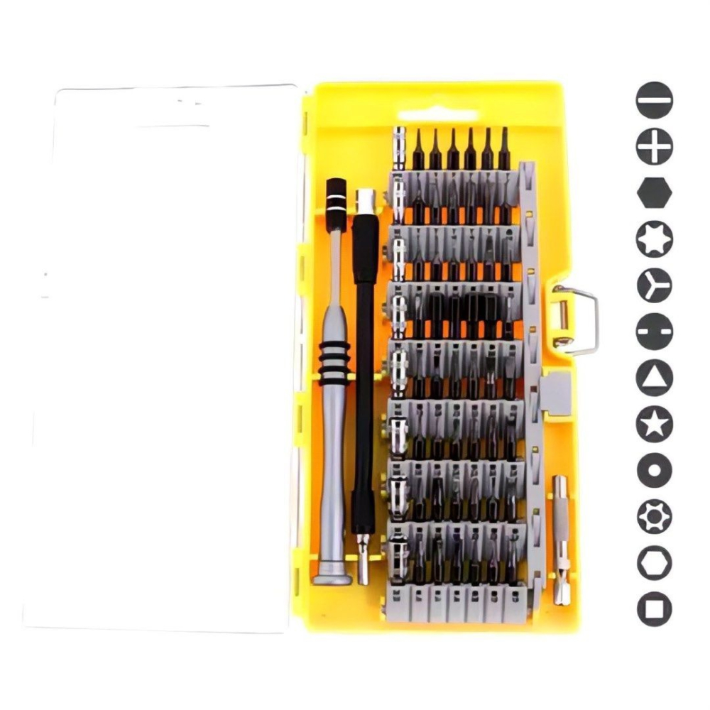 60合1拆手機筆記型電腦維修工具,多功能螺絲起子修理工具盒-細節圖2