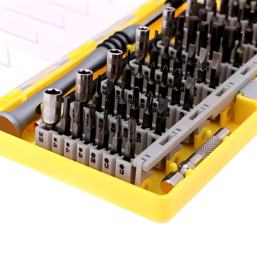 60合1拆手機筆記型電腦維修工具,多功能螺絲起子修理工具盒-細節圖3