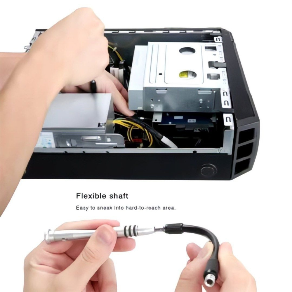 60合1拆手機筆記型電腦維修工具,多功能螺絲起子修理工具盒-細節圖4