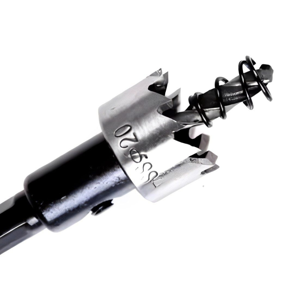 5支HSS高速鋼開孔器鑽頭,鋸齒開孔器,木板開撬電鑽頭五金工具,16/18.5/20/25/30mm-細節圖2