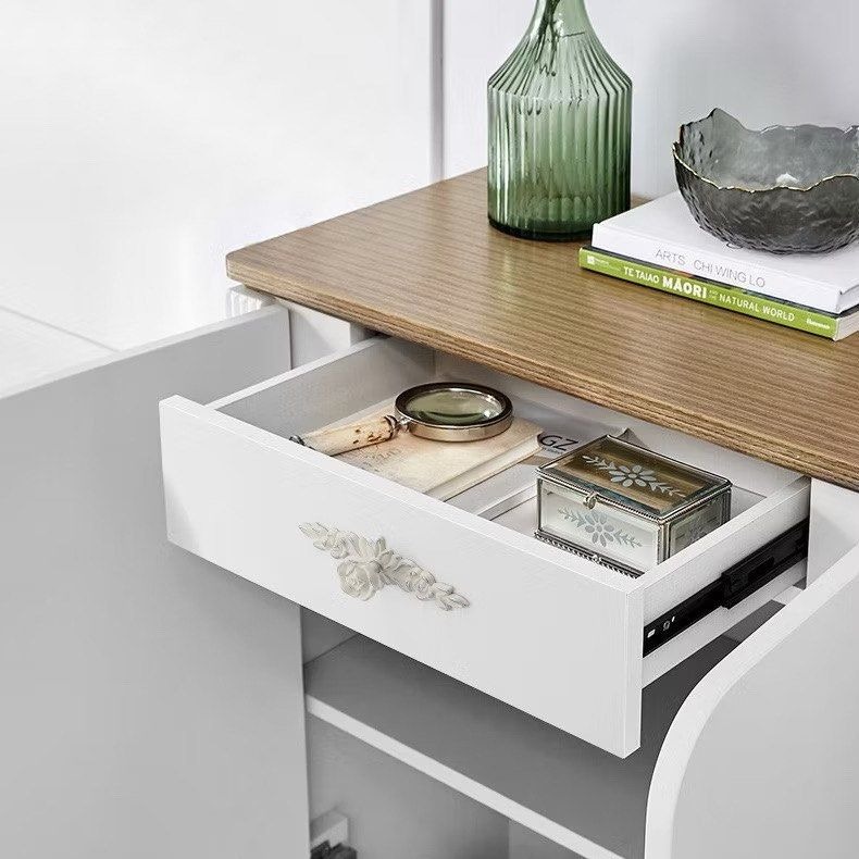 復古玫瑰花家具把手,鋅合金法式宮廷風抽屜把手,優雅廚房櫥櫃拉手,居家五金拉手-細節圖5