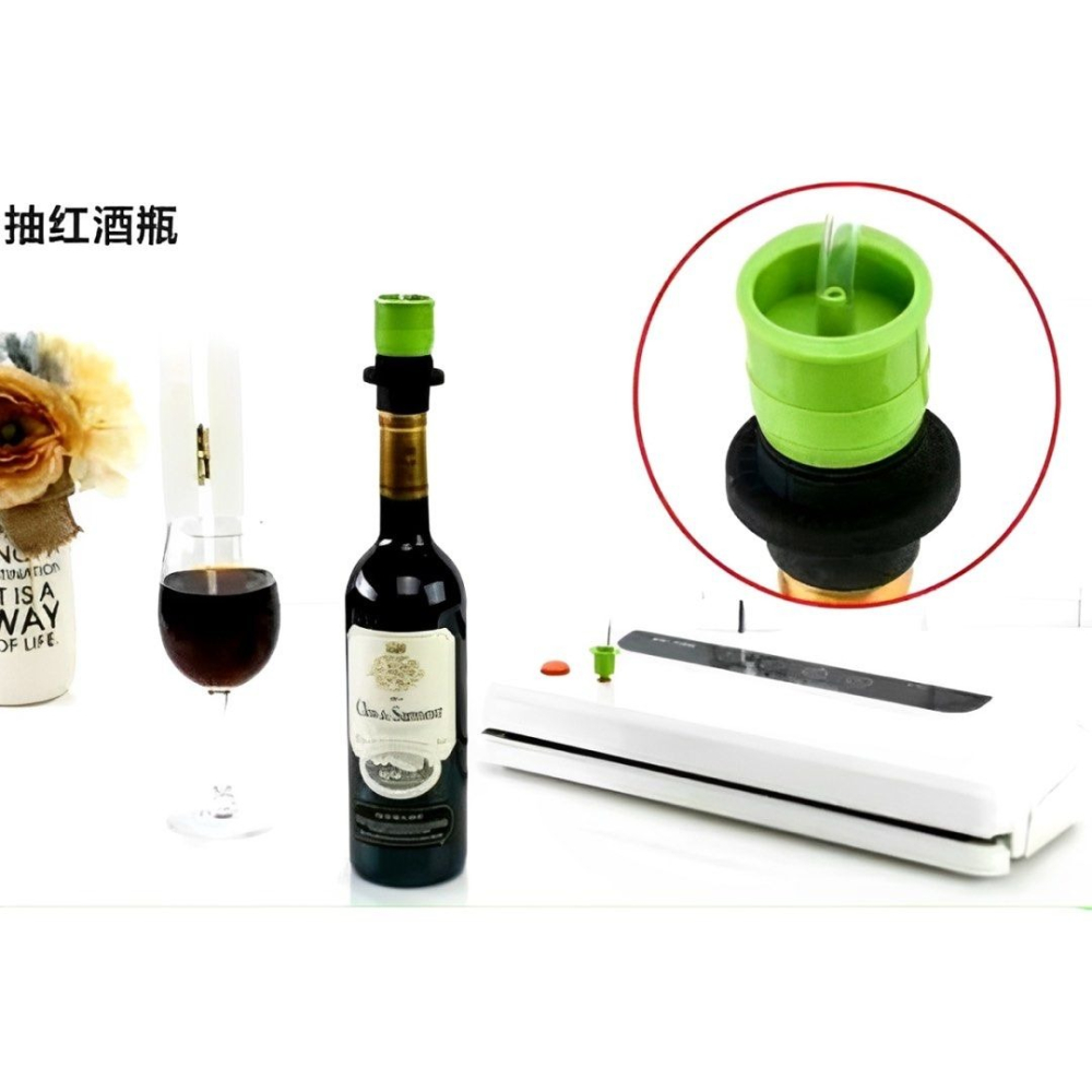 多功能外抽式乾溼兩用食品真空封口機,家用蔬果保鮮機,真空食品包裝機-細節圖3