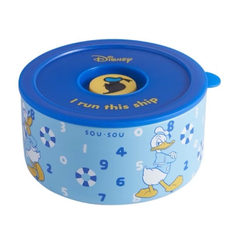 迪士尼唐老鴨陶瓷碗,SOU SOU拼拼京都跨界潮流附蓋陶瓷碗-細節圖2