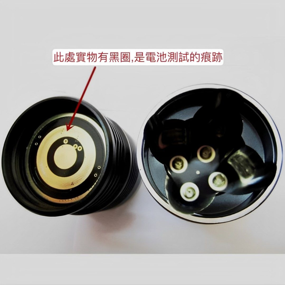 7燈鋁合金小鋼炮強光手電筒,小怪獸戶外露營野炊照明燈具,釣魚探照燈照明設備-細節圖4