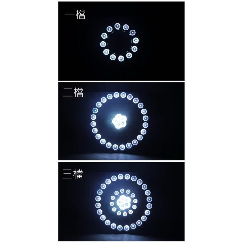 戶外照明41LED帳篷燈,野外野營露營多段式帳篷掛燈,緊急照明營地燈-細節圖2
