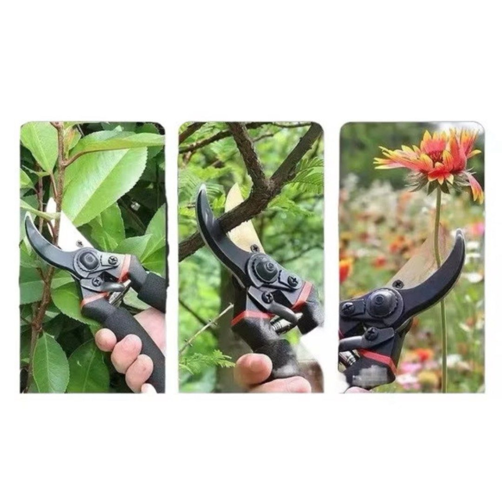滑輪省力合金鋼果枝剪刀,農用園林園藝剪樹枝修枝剪刀,粗枝剪,修剪花枝剪刀-細節圖3