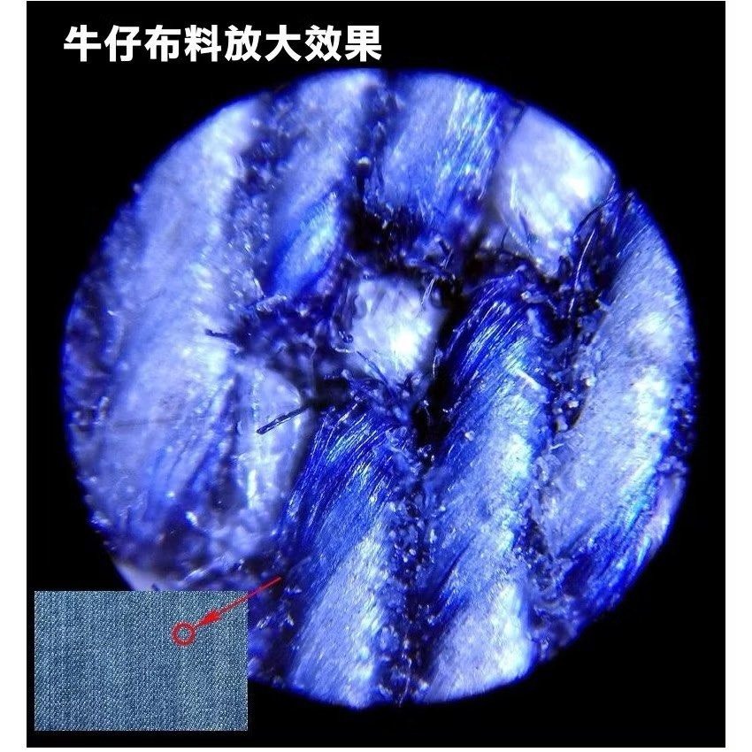 100倍燈管式LED照明調焦高倍放大鏡,便攜式帶燈顯微鏡,古玩瓷器玉石印刷鑒定鏡,科學課放大顯微鏡-細節圖4