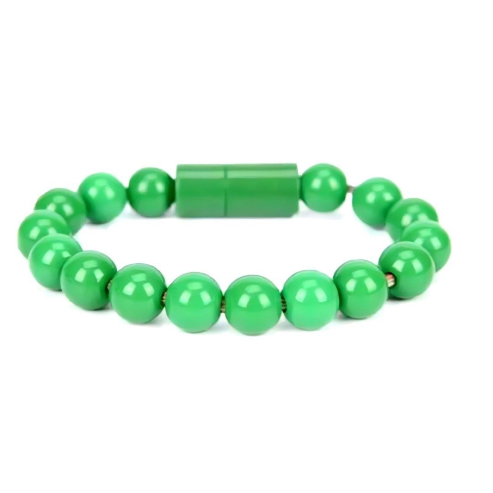 佛珠手環手機充電線,Micro-USB電子產品充電線,手機數據線傳輸線-細節圖3