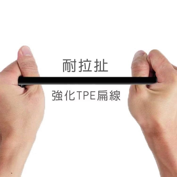 360度旋轉三合一充電線,iPhone+TYPE-C+MICRO USB手機快速充電線扁線-細節圖4