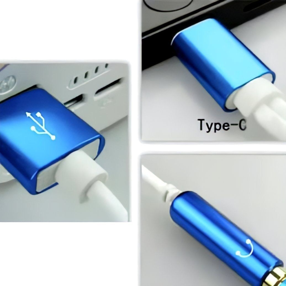 二合一Type-C充電耳機轉接頭,3.5mm音頻耳機插孔線-細節圖2