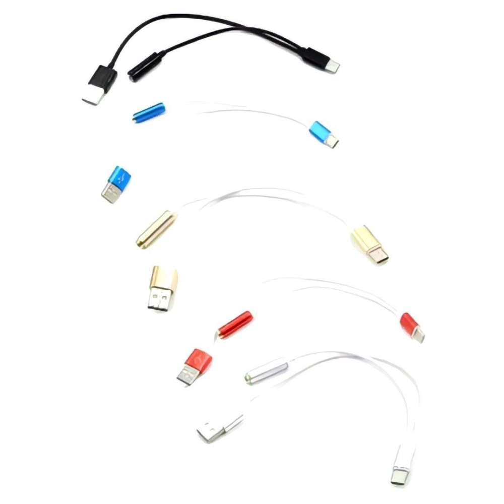 二合一Type-C充電耳機轉接頭,3.5mm音頻耳機插孔線-細節圖3