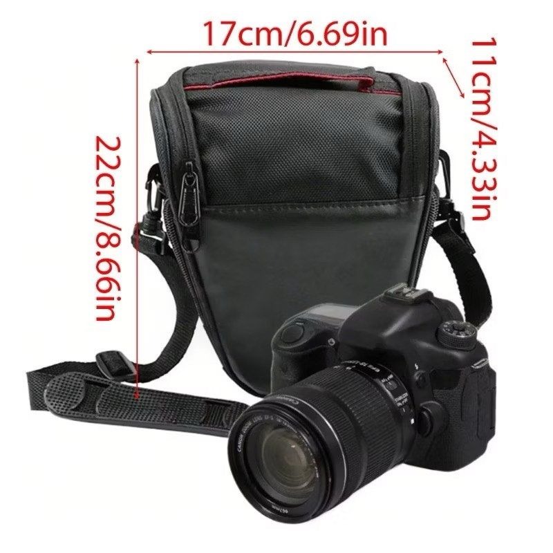 防水單反相機包,三角攝影休閒單肩斜背包,便攜攝影包-細節圖4