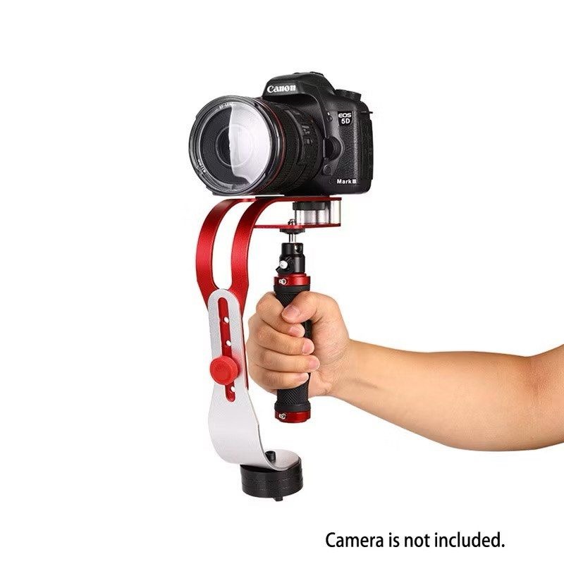 鋁合金弓形單反相機手持穩定器,防手震攝影拍攝減震架,運動相機GoPro手機專用手持平衡器-細節圖2