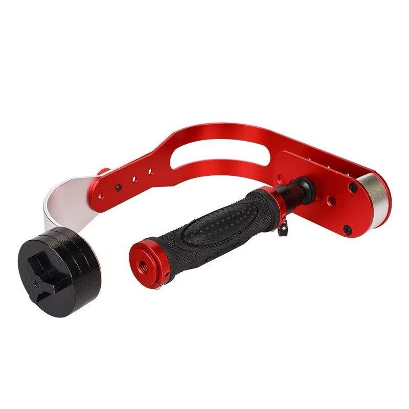 鋁合金弓形單反相機手持穩定器,防手震攝影拍攝減震架,運動相機GoPro手機專用手持平衡器-細節圖5