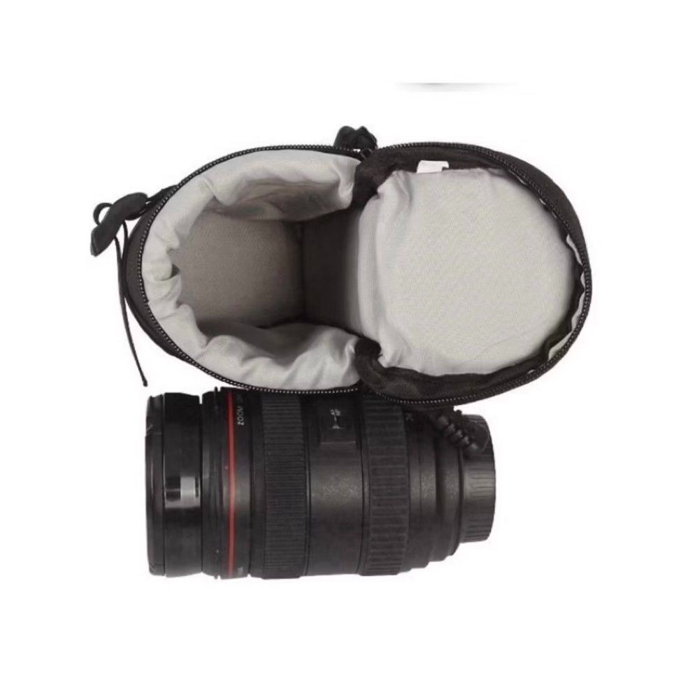 加厚防撞防水鏡頭包,單眼相機鏡頭袋收納包,防震鏡頭收納包-細節圖2