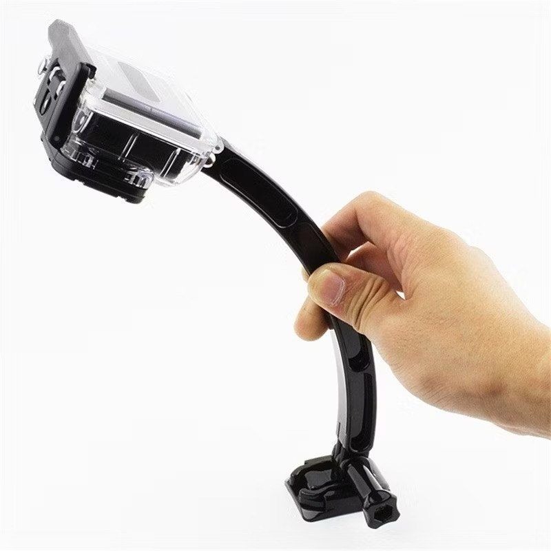 GoPro運動相機頭盔固定自拍杆延長臂,安全帽自拍臂運動相機配件,頭盔攝影延伸桿-細節圖3