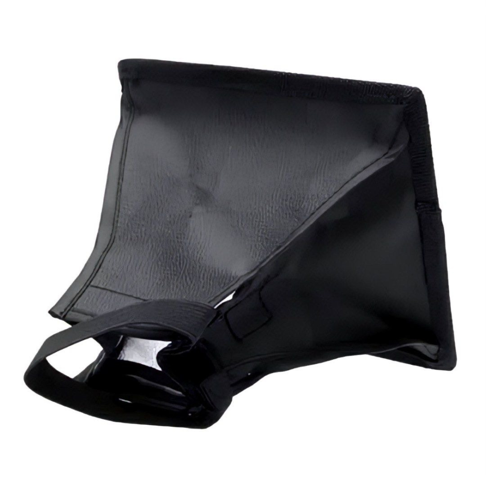 矩形可折疊通用閃光燈柔光罩,機頂外閃柔光箱,攝影柔光布擋光板,柔光罩柔光板-細節圖5