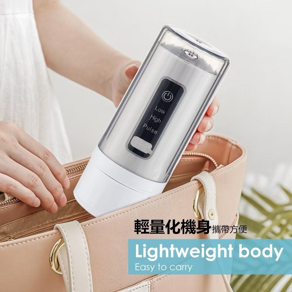 迷你便攜式智慧電動沖牙機,智能潔牙儀無線電動沖牙器,口腔清潔牙套清洗牙齒清潔沖牙器-細節圖5