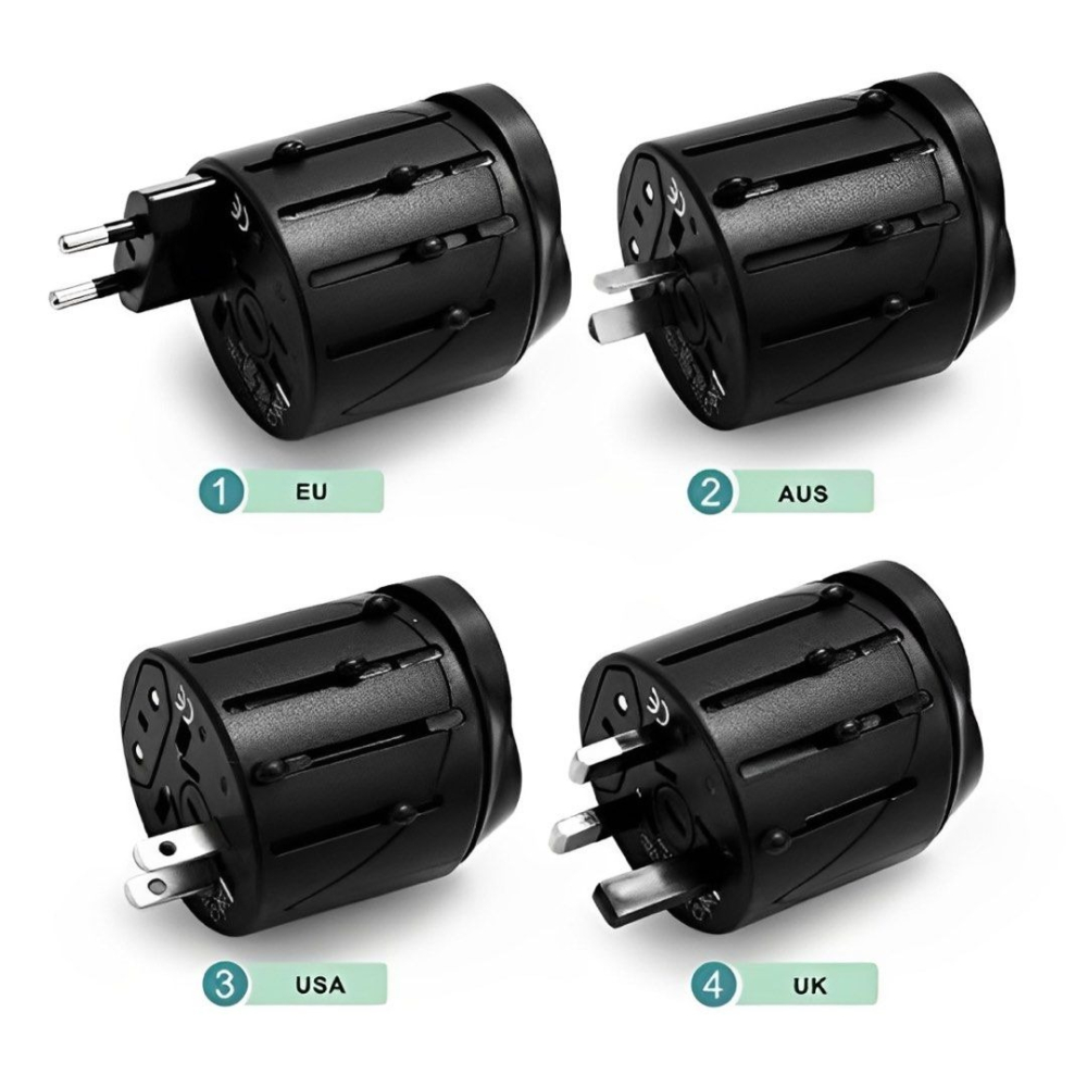 全球通推式萬用轉換頭,萬國旅行充電頭,旅遊多國萬用插頭-細節圖2