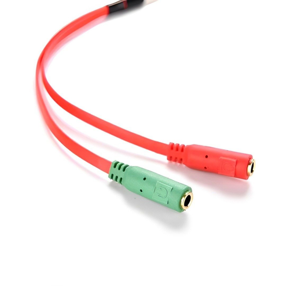 2合1轉接線單孔,3.5MM音頻轉換線,電腦耳機轉手機筆電線材-細節圖2