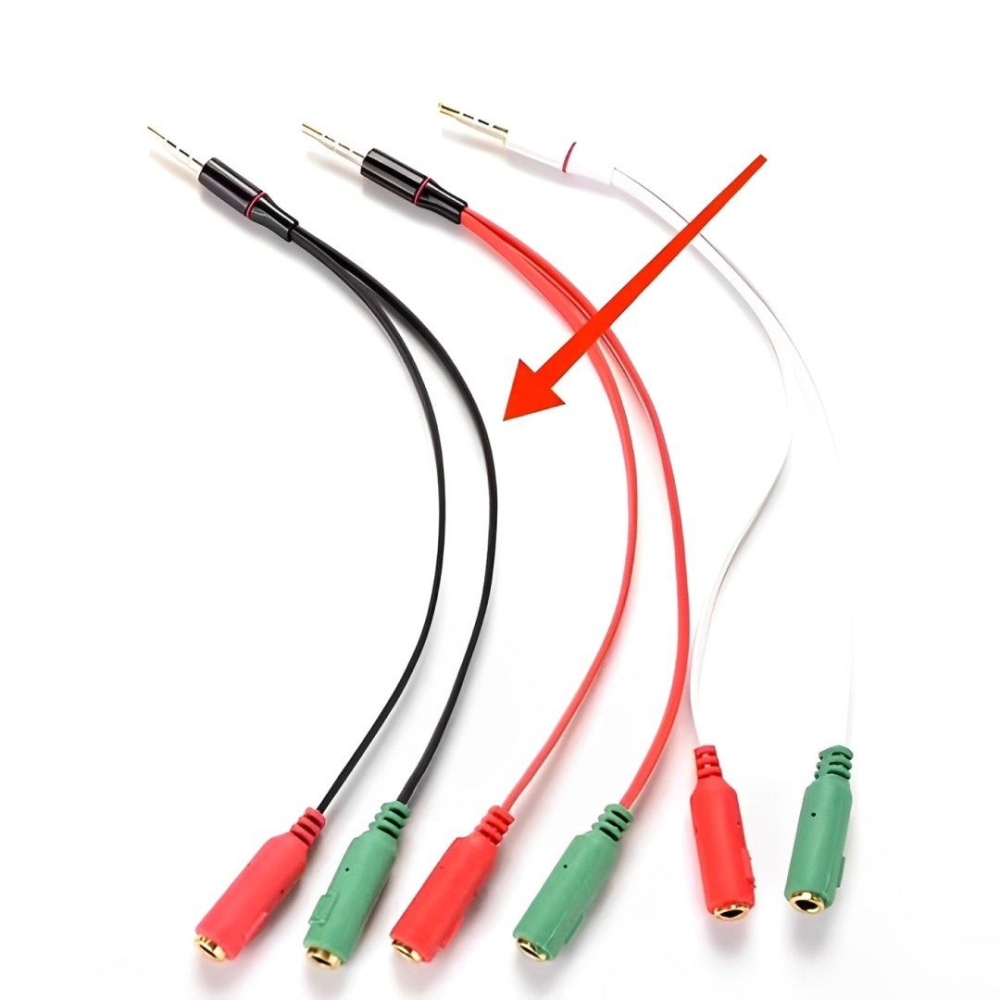 2合1轉接線單孔,3.5MM音頻轉換線,電腦耳機轉手機筆電線材-細節圖3