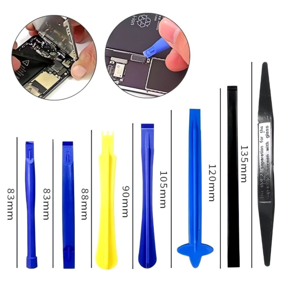 28件組手機拆機維修蘋果安卓螺絲起子工具組,多功能拆機撬殼維修工具拆殼器具-細節圖4