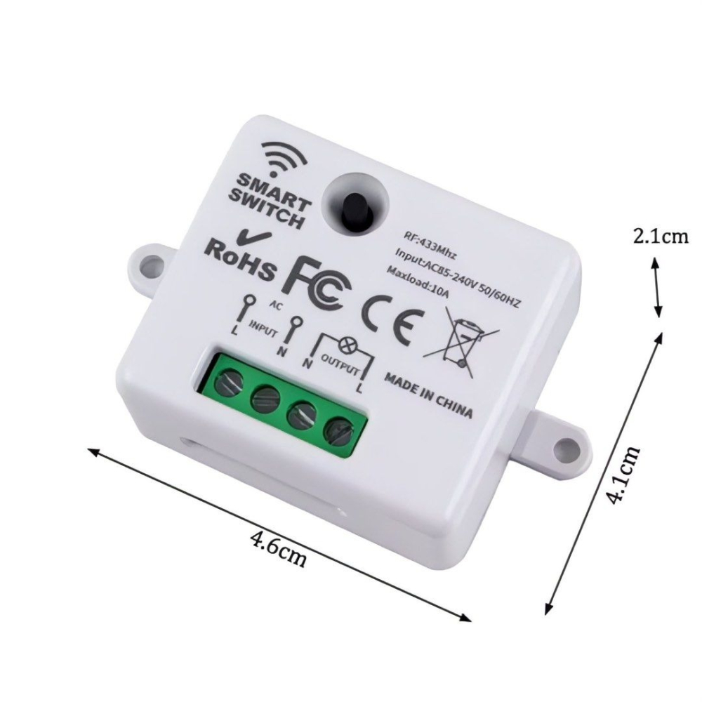 Wifi+RF迷你智能通斷器,無線遙控開關寬電壓電路控制器-細節圖5