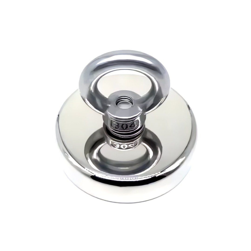 10米打撈繩+吊環圓形釣魚打撈磁鐵,戶外防撞打撈強磁磁吸固定器-細節圖7