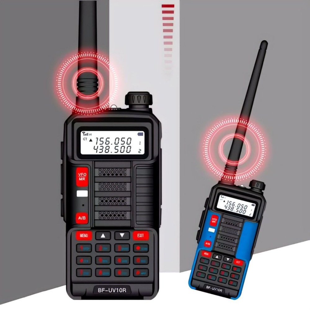 寶鋒大功率遠程無線手持對講機,戶外便攜無線電雙頻對講機-細節圖2