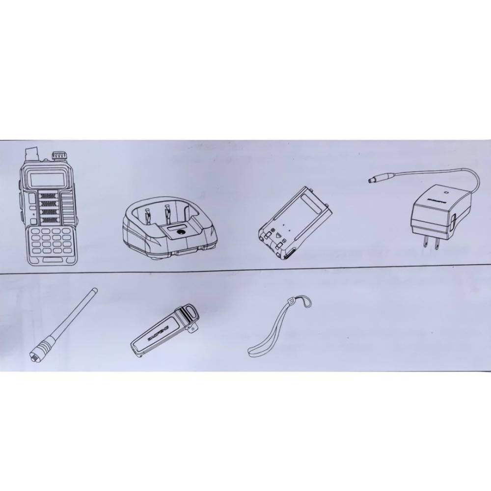 寶鋒大功率遠程無線手持對講機,戶外便攜無線電雙頻對講機-細節圖4