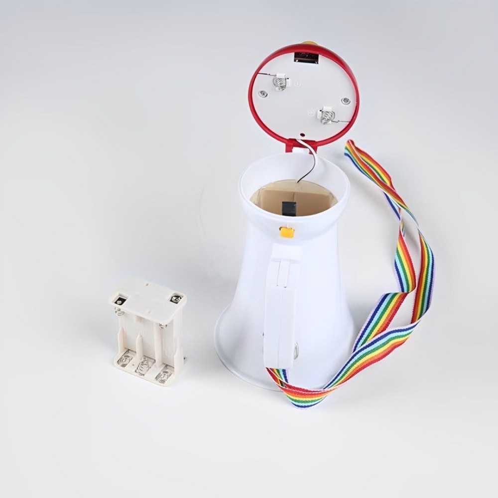 戶外折疊式喊話筒,手持大功率錄音器,多功能無線擴音喇叭叫賣器,迷你錄音大聲公-細節圖4