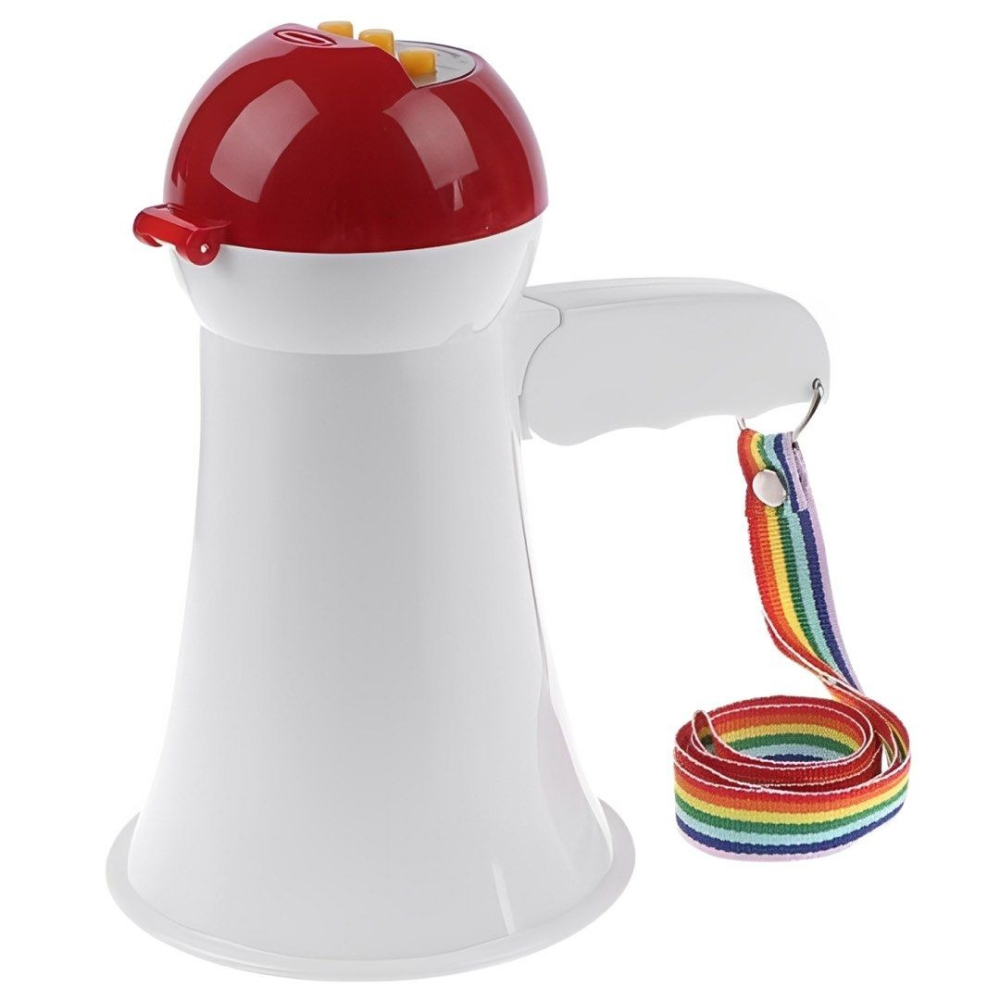 戶外折疊式喊話筒,手持大功率錄音器,多功能無線擴音喇叭叫賣器,迷你錄音大聲公-細節圖5