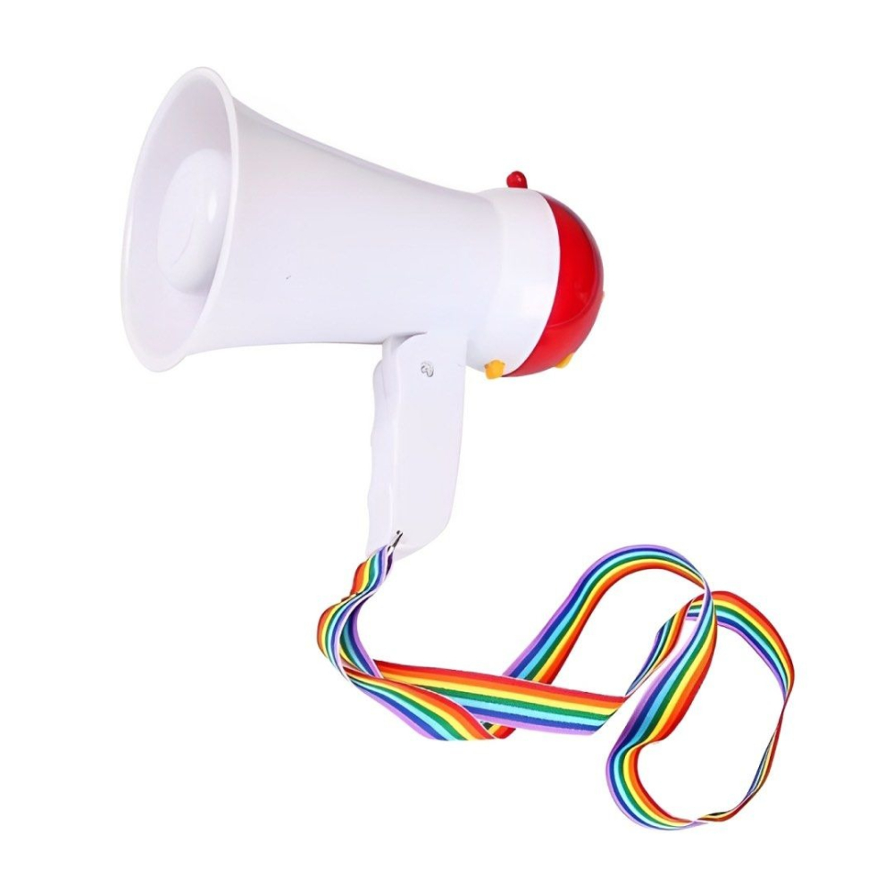 戶外折疊式喊話筒,手持大功率錄音器,多功能無線擴音喇叭叫賣器,迷你錄音大聲公-細節圖7