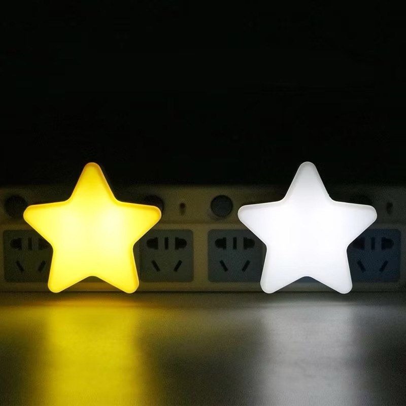 LED光控感應燈,五角星形小夜燈,星星夜燈,自動感應光感小夜燈,造型房間省電小夜燈-細節圖6