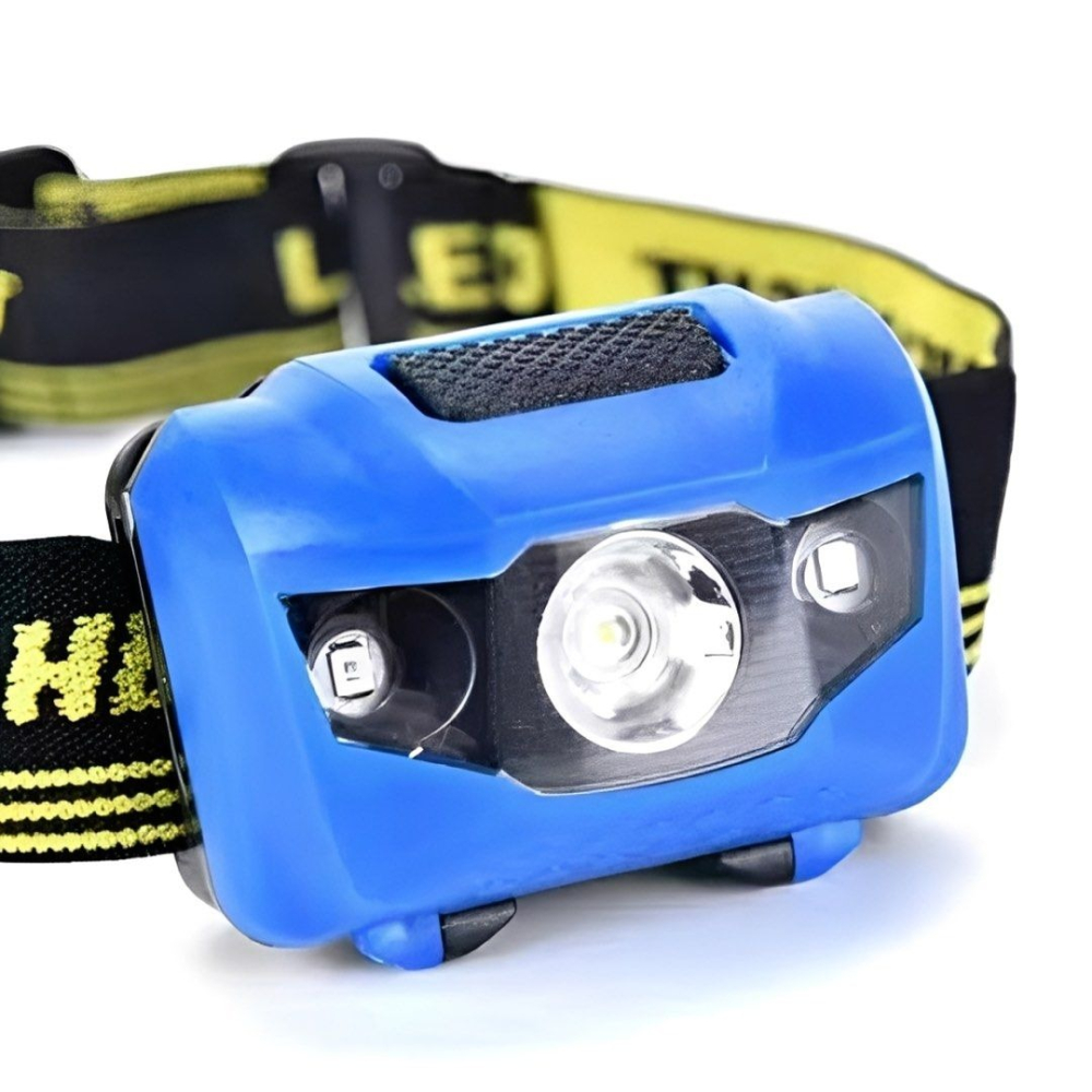 多功能輕量野營照明燈,伸縮頭帶LED頭燈,露營燈-細節圖5