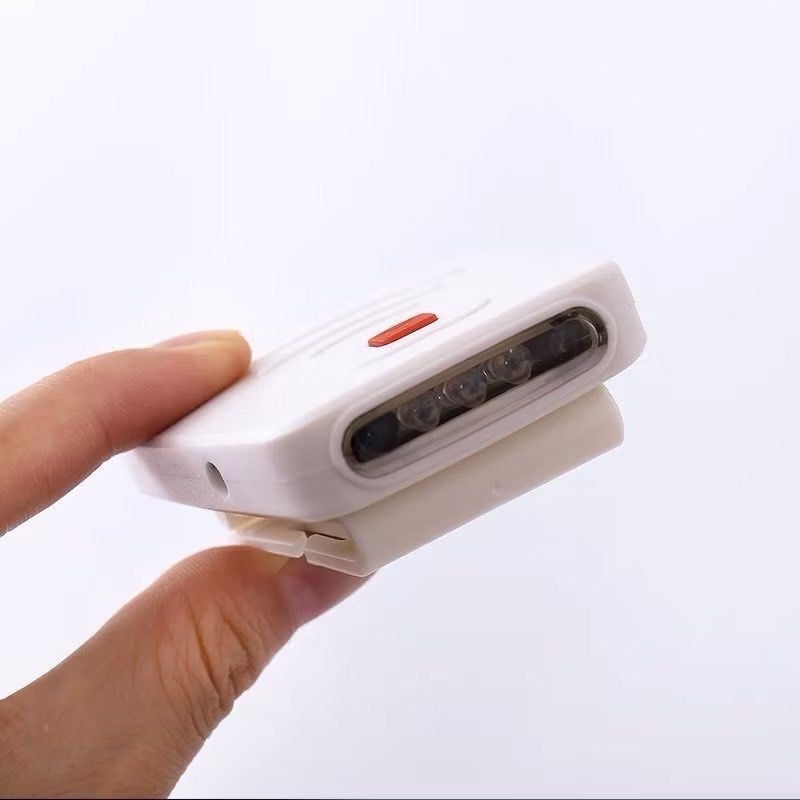 紅外線感應釣魚頭燈,夜釣夾帽燈,可充電LED戶外帽子帽檐燈-細節圖7