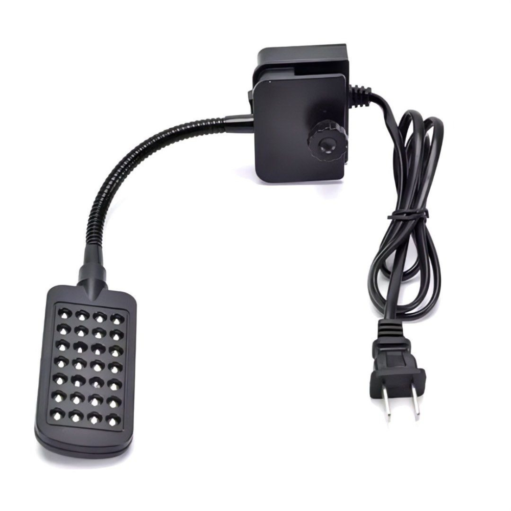 水族箱LED魚缸夾燈,水族箱照明燈,迷你節能魚缸燈,水草燈-細節圖5