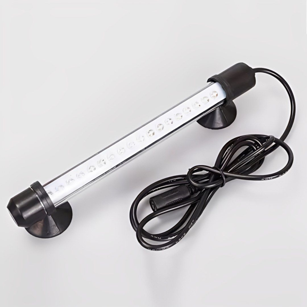 30顆單排水族藍光植物燈,水下魚缸燈條,LED造景水草燈,水族箱潛水燈照明燈-細節圖3