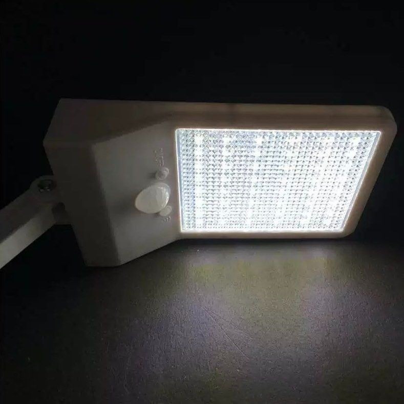 48LED太陽能燈,人體感應防水庭院路燈,遙控戶外壁燈-細節圖3