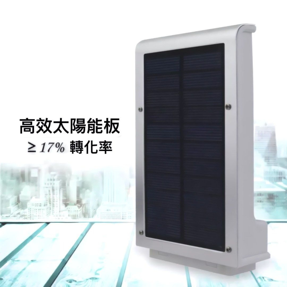 鋁殼太陽能感應燈,戶外光控防水壁燈,陽台庭院人體感應燈,太陽能充電照明燈-細節圖2