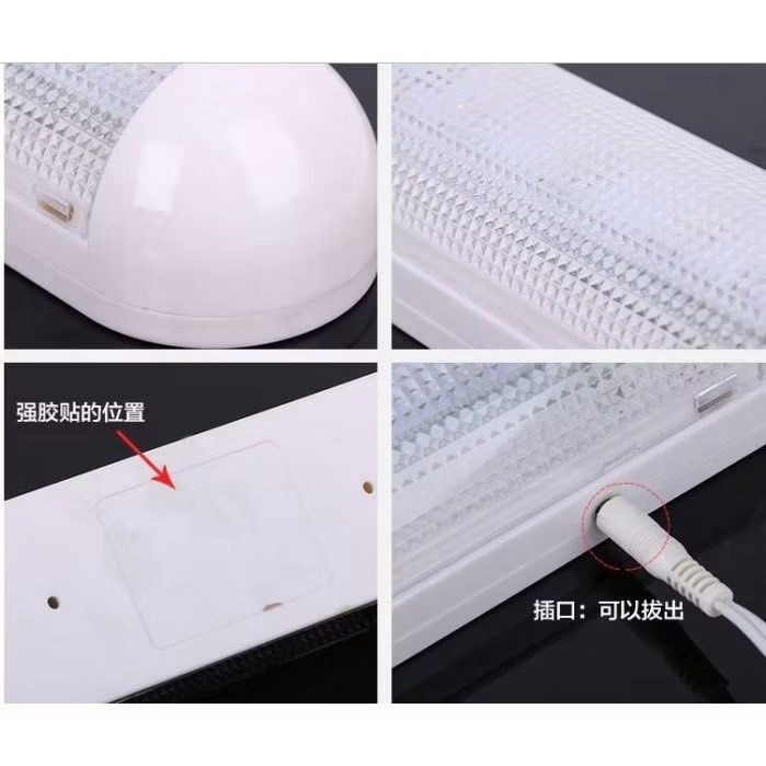 5LED分體式太陽能拉線燈,室內走廊燈,壁式太陽能燈-細節圖5